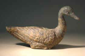 Lampe in Form einer Ente