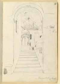 Treppe im Kapuzinerkloster in Amalfi