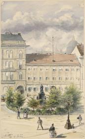Der Dönhoffplatz in Berlin