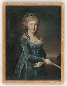Porträt der Luisa Maria von Bourbon-Sizilien, Großherzogin der Toskana (?)