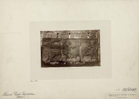 Relief mit einer Löwenjagd im Konak zu Saktsche-gösü