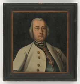 Porträt eines Herrn in hellem Habit und Kürass