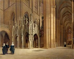 Lettner im Halberstädter Dom
