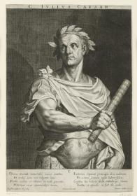 C. Iulius Caesar. Blatt I aus der Serie: Römische Kaiser