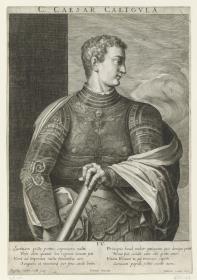 C. Caesar Caligula. Blatt IV aus der Serie: Römische Kaiser