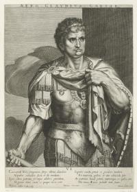 Nero Claudius Caesar. Blatt VI aus der Serie: Römische Kaiser