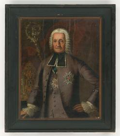 Porträt des Joseph Ferdinand Guidobald von Spaur, Hofbischof am pfalz-bayerischen Kurfürstenhof in München