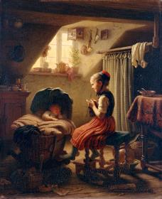 Hausmütterchen (Ein Wiegenlied)