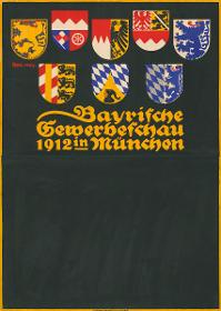 Bayrische Gewerbeschau 1912 in München