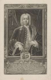 Porträt des Andreas Elias Büchner