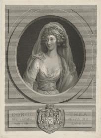 Porträt der Dorothea Herzogin von Kurland
