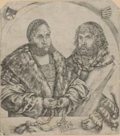 Doppelbildnis des Kurfürsten Friedrich der Weise und Johann der Beständige, Kurfürst von Sachsen