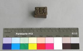 Messingkasten für Goldstaub mit Decke