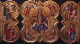 Triptychon mit der Heiligen Dreifaltigkeit