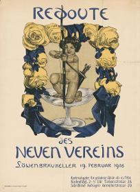 Redoute des neuen Vereins Löwenbräukeller 19. Februar 1908