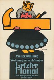 Letzter Monat. Ausstellung von Wohnungseinrichtungen, Berlin 1909