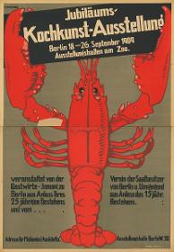 Jubiläums-Kochkunst-Ausstellung. Ausstellungshallen am Zoo Berlin