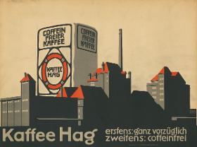 Kaffee Hag. Koffeinfreier Kaffee