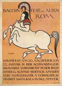 Bacchusfest im alten Rom, Fest Schwabinger Brauerei
