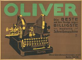 Oliver die beste und billigste moderne Schreibmaschine