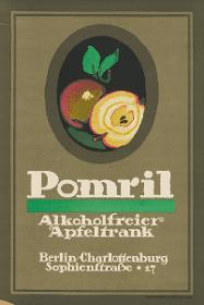 Pomril. Alkoholfreier Apfeltrank
