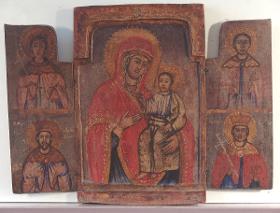Madonna mit Kind und Heiligen
