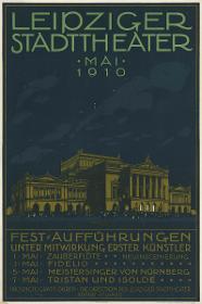 Leipziger Stadttheater Mai 1910
