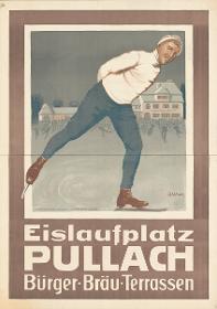 Eislaufplatz Pullach. Bürgerbräu-Terrassen