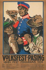 Volksfest Pasing. 8.-17. August 1908