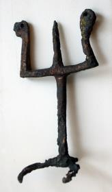 Gabel für Helmbusch