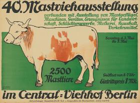 40. Mastviehausstellung im Zentral-Viehhof Berlin