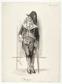 Incroyable zur Zeit des Directorats (1795-1799)