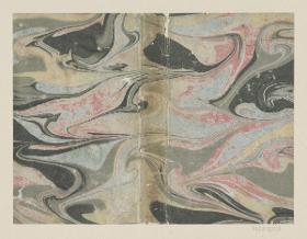 Gezogenes Marmorpapier