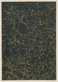 Adermarmorpapier (Türkisch Marmor)