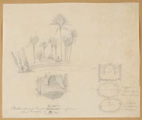 Ägypten-Expedition, Memphis, Wasserreservoir unweit El Agesir