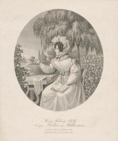 Porträt der Maria Hedwig Sibilla Freyin Haller von Hallerstein