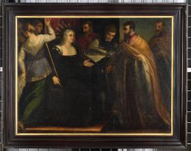 Abdankung der Caterina Cornaro, Königin von Zypern