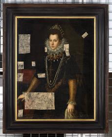 Porträt der Katharina, Herzogin von Savoyen