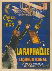 Créée en 1865. La Raphaelle. Liqeur Bonal