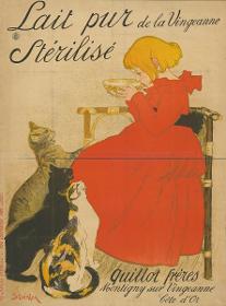 Lait stérilisé. Quillot frères, Montigny sur Vingeanne
