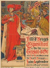 Ville de Bruges. Exposition de la Toison d'Or 1907
