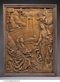 Die Erscheinung Christi vor Maria Magdalena
(Teilstück vom Münnerstädter Retabel)