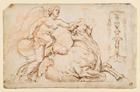 Studien nach einem antiken Relief