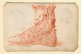 Stiefel des "Genius Farnese"