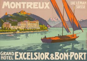 Montreux. Grand Hôtel Excelsior & Bon Port