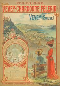 Funiculaire Vevey - Chardonne - Pélerin. Vevey (Suisse)