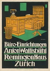 Büro-Einrichtungen. Anton Waltisbühl Zürich