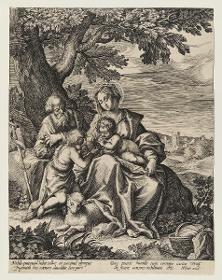 Die Heilige Familie mit dem Johannesknaben