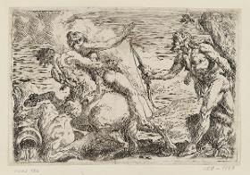 Herkules mit Nessus und Deianira