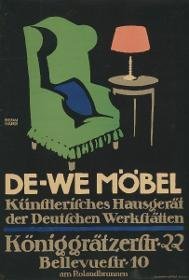 DE-WE-Möbel der Deutschen Werkstätten